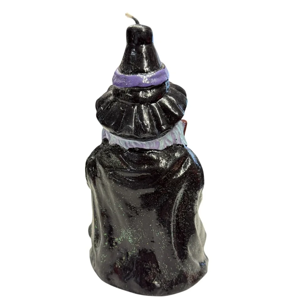 Christopher‎ Radko Witch Cauldron Candle OS Multicolor Like New Halloween Decor